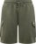 D555 Wigan 1 Elasticated Waist Fleece Cargo Shorts Khaki - Pantaloni trening - Pantaloni Trening Bărbați Mărimi Mari