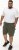 D555 Wigan 1 Elasticated Waist Fleece Cargo Shorts Khaki - Pantaloni trening - Pantaloni Trening Bărbați Mărimi Mari