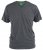 D555 Signature V-neck T-shirt Charcoal - Tricouri - Tricouri Bărbați Mărimi Mari