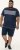 D555 Swansea Cut And Sew Crew Neck T-Shirt Navy - Tricouri - Tricouri Bărbați Mărimi Mari