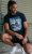 D555 Knowle Detroit Motor Bike Printed Crew Neck T-Shirt Navy - Tricouri - Tricouri Bărbați Mărimi Mari