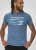 D555 Cardiff Surfer And Waves Printed Crew Neck T-shirt Denim Marl - Tricouri - Tricouri Bărbați Mărimi Mari