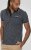 D555 Coventry AOP Polo Shirt Jacquard Collar & Ribbed Cuffs Navy - Tricouri polo - Tricouri Polo Bărbați Mărimi Mari