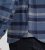 D555 Shrewsbury Long Sleeve with Chest Pocket Blue/Navy Check - Cămăși - Cămăși Bărbați Mărimi Mari