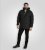 D555 Wolverhampton Quilted Padded Jacket with Hood Black - Geci - Geci Bărbați Mărimi Mari