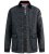 D555 Harborough Quilted Jacket with Corduroy Collar Black - Geci - Geci Bărbați Mărimi Mari