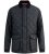 D555 Harborough Quilted Jacket with Corduroy Collar Black - Geci - Geci Bărbați Mărimi Mari