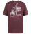 D555 Barnsley Guitar and Amp Crew Neck T-Shirt Burgundy - Tricouri - Tricouri Bărbați Mărimi Mari