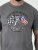 D555 Jasper Official Gas Monkey Tricou cu Imprimeu Gri - Tricouri - Tricouri Bărbați Mărimi Mari