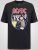 D555 Hugh Official ACDC Highway To Hell Tricou cu Imprimeu Negru - Tricouri - Tricouri Bărbați Mărimi Mari