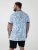 D555 Shoreham AO Tricou cu Imprimeu Venice Beach Albastru - Tricouri - Tricouri Bărbați Mărimi Mari