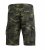 D555 Marty Camo Shorts Green - Pantaloni scurți - Pantaloni Scurți Mărimi mari Bărbați 