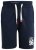 D555 Lindon Jersey Shorts Navy - Pantaloni trening - Pantaloni Trening Bărbați Mărimi Mari
