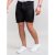 D555 Gilbert Stretch Shorts Black - Pantaloni scurți - Pantaloni Scurți Mărimi mari Bărbați 