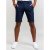 D555 Lopez Stretch Shorts Navy - Pantaloni scurți - Pantaloni Scurți Mărimi mari Bărbați 