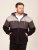 D555 Fitzgerald Zip Through Hoody With Cut & Sew Panels Negru - Pulovere & hanorace - Pulovere & Hanorace Bărbați Mărimi Mari