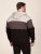 D555 Fitzgerald Zip Through Hoody With Cut & Sew Panels Negru - Pulovere & hanorace - Pulovere & Hanorace Bărbați Mărimi Mari