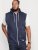 D555 Blake Sleeveless Hoodie Navy - Pulovere & hanorace - Pulovere & Hanorace Bărbați Mărimi Mari