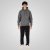 Double Outfitters MPAN-6058 Pantaloni de trening Negru - Pantaloni trening - Pantaloni Trening Bărbați Mărimi Mari