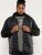 D555 Thorpe Hooded Quilted Jacket With Fleece Sleeves And Removable Fleece Hood - Geci - Geci Bărbați Mărimi Mari