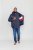 D555 Angus Diamond Quilted Puffer Jacket Navy - Geci - Geci Bărbați Mărimi Mari