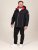 D555 Jamie Soft Shell Detachable Hood Padded Jacket Negru - Geci - Geci Bărbați Mărimi Mari