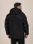 D555 Jamie Soft Shell Detachable Hood Padded Jacket Negru - Geci - Geci Bărbați Mărimi Mari