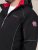 D555 Jamie Soft Shell Detachable Hood Padded Jacket Negru - Geci - Geci Bărbați Mărimi Mari