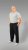 20 Nodi Grecale Stretch Fleece Cotton Sports Pants with Enzyme and Soft Touch Treatment Black - Pantaloni trening - Pantaloni Trening Bărbați Mărimi Mari