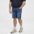 North Latitude 51336 pantaloni scurți denim albaștri - Pantaloni scurți - Pantaloni Scurți Mărimi mari Bărbați 