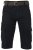 Kam Jeans 379 Shorts Black - Pantaloni scurți - Pantaloni Scurți Mărimi mari Bărbați 