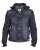 D555 CURTIS Denim Jacket With Detachable Hood - Geci - Geci Bărbați Mărimi Mari