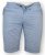 D555 BENNY Blue Shorts - Pantaloni scurți - Pantaloni Scurți Mărimi mari Bărbați 