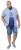 D555 JAIDEN Short Sleeve Shirt & T-shirt Combo - Cămăși - Cămăși Bărbați Mărimi Mari