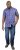 D555 ELIAS Short Sleeve Blue & Red Check Shirt - Cămăși - Cămăși Bărbați Mărimi Mari