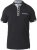 D555 SWANN Short Sleeve Stretch Polo Black - Tricouri polo - Tricouri Polo Bărbați Mărimi Mari