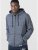D555 Romney Full Zipper Hoodie Navy - Pulovere & hanorace - Pulovere & Hanorace Bărbați Mărimi Mari