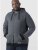 D555 Romney Full Zipper Hoodie Charcoal - Pulovere & hanorace - Pulovere & Hanorace Bărbați Mărimi Mari