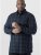 D555 Angelo LS Shirt Navy - Cămăși - Cămăși Bărbați Mărimi Mari