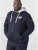 D555 Hulk Fur Lined Zipper Hood Navy - Pulovere & hanorace - Pulovere & Hanorace Bărbați Mărimi Mari