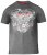 D555 Bradley T-shirt Charcoal - Tricouri - Tricouri Bărbați Mărimi Mari