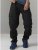 D555 Nelson Stretch Tapered Cargo Pants Black - Blugi & pantaloni - Blugi & Pantaloni Bărbați Mărimi Mari