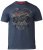 D555 Bradley T-shirt Blue - Tricouri - Tricouri Bărbați Mărimi Mari