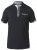 D555 SWANN Short Sleeve Stretch Polo Black - Tricouri polo - Tricouri Polo Bărbați Mărimi Mari
