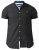 D555 Dwight Short Sleeve Shirt Black - Cămăși - Cămăși Bărbați Mărimi Mari