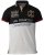 D555 Ernest Polo Black & White - Tricouri polo - Tricouri Polo Bărbați Mărimi Mari