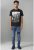 D555 Cain T-shirt Black - Tricouri - Tricouri Bărbați Mărimi Mari
