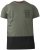 D555 Emerson T-shirt Khaki & Black - Tricouri - Tricouri Bărbați Mărimi Mari
