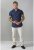 D555 Norman Short Sleeve Oxford Shirt Navy - Cămăși - Cămăși Bărbați Mărimi Mari