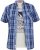 D555 Genoa Short Sleeve Shirt & T-shirt Combo - Cămăși - Cămăși Bărbați Mărimi Mari
